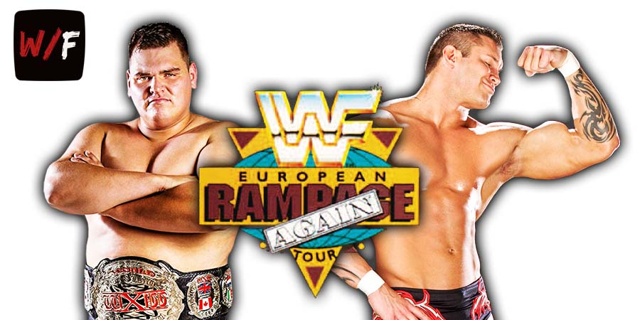 Gunther WALTER Vs Randy Orton 1 Bash In Berlin WWE WrestleFeed App