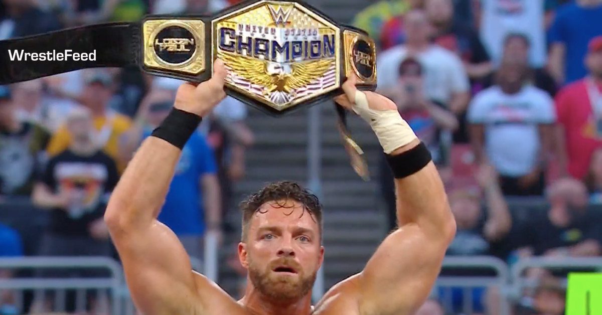 LA Knight Wins United States Championship At WWE SummerSlam 2024 WrestleFeed App