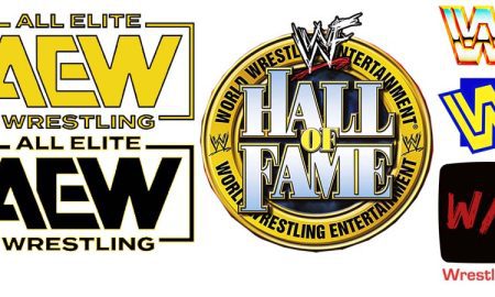 AEW And WWE Hall Of Fame Logo WrestleFeed App