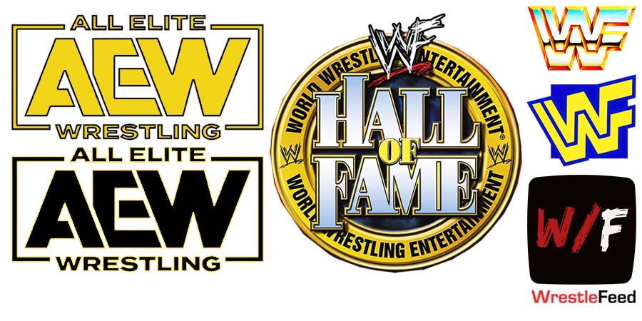 AEW And WWE Hall Of Fame Logo WrestleFeed App