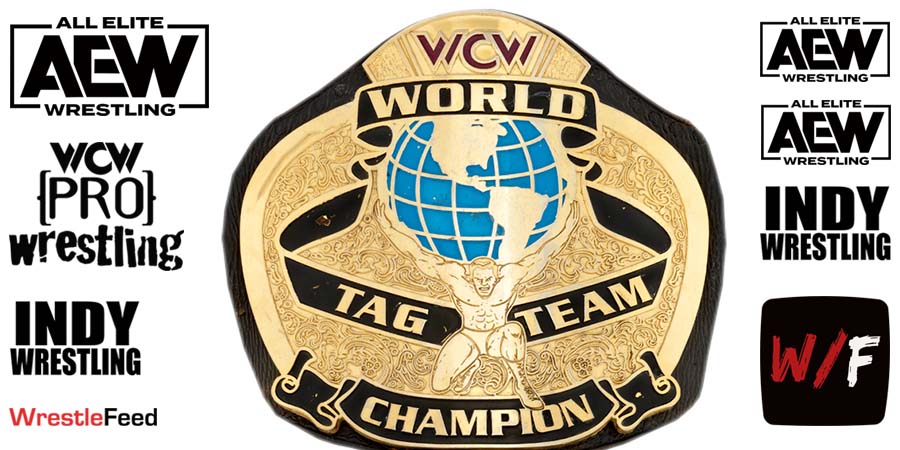 AEW World Tag Team Championship Title Belt Article Pic WrestleFeed App