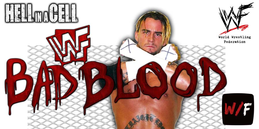 CM Punk Bad Blood Hell In A Cell 1 WWE WrestleFeed App