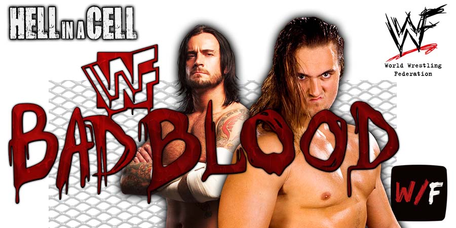 CM Punk Vs Drew McIntyre Bad Blood Hell In A Cell 1 WWE WrestleFeed App