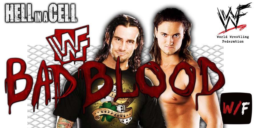 CM Punk Vs Drew McIntyre Bad Blood Hell In A Cell 3 WWE WrestleFeed App
