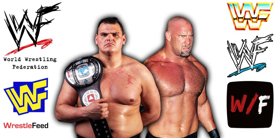Gunther WALTER Champion And Goldberg Article Pic WrestleFeed App