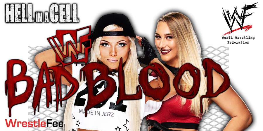 Liv Morgan Vs Rhea Ripley Bad Blood Hell In A Cell 2 WWE WrestleFeed App
