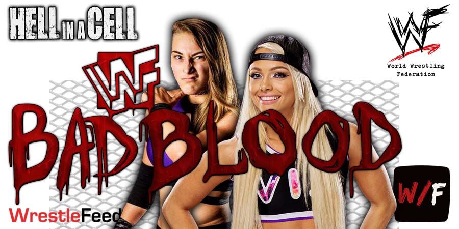 Rhea Ripley Vs Liv Morgan Bad Blood Hell In A Cell 4 WWE WrestleFeed