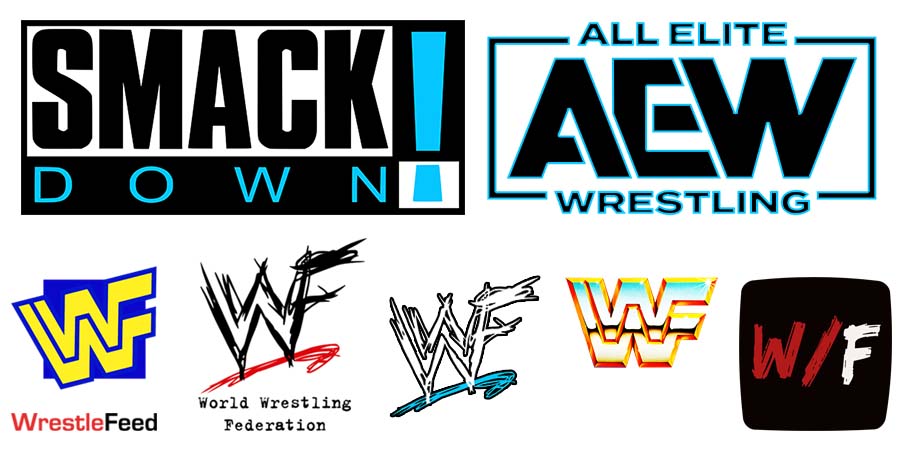 SmackDown And AEW Logos WrestleFeed App