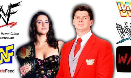 Stephanie McMahon And Vince McMahon Red Article Pic WrestleFeed App
