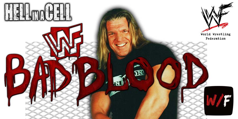 Triple H HHH Bad Blood Hell In A Cell 5 WWE WrestleFeed App