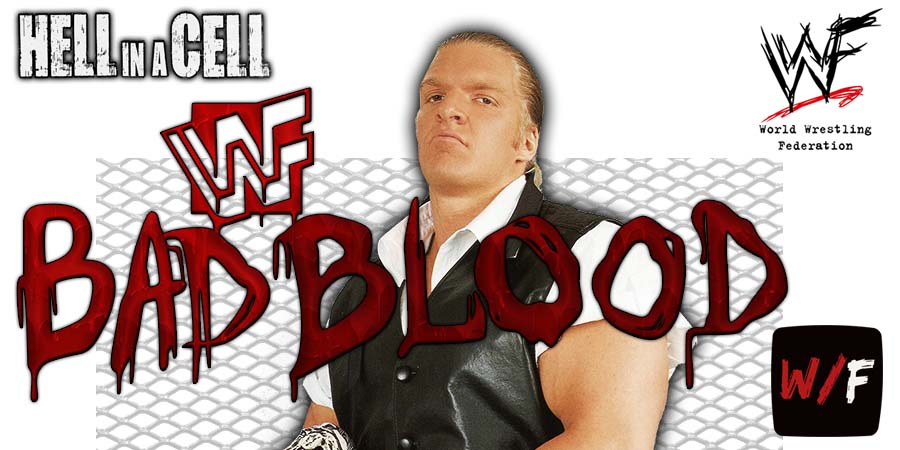 Triple H HHH Bad Blood Hell In A Cell 7 WWE WrestleFeed App