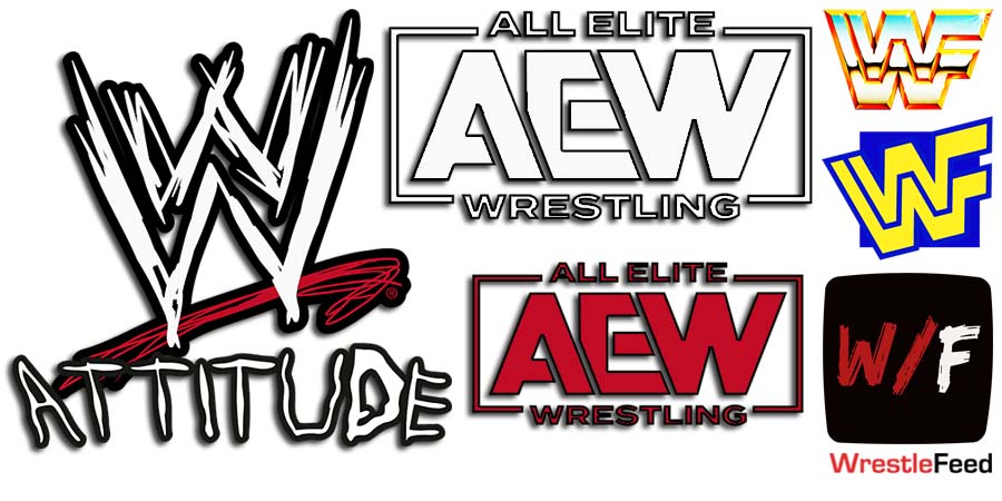 WWE And AEW Logos 2 WrestleFeed App