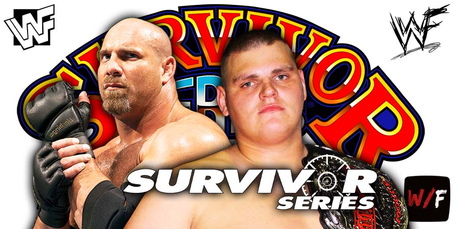 Bill Goldberg And Gunther WALTER Survivor Series 3 WrestleFeed App