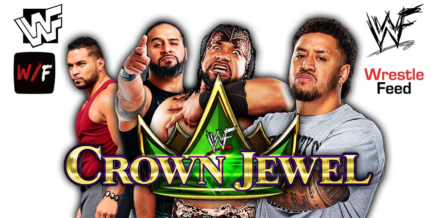 Bloodline Tanga Loa Tama Tonga Jacob Fatu Solo Sikoa Crown Jewel 2 WrestleFeed App