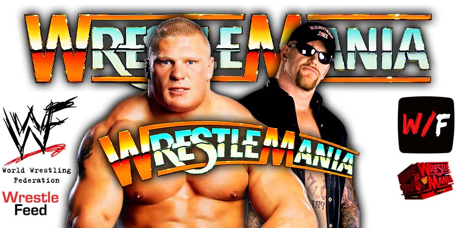 Brock Lesnar The Undertaker WrestleMania PPV WrestleFeed App