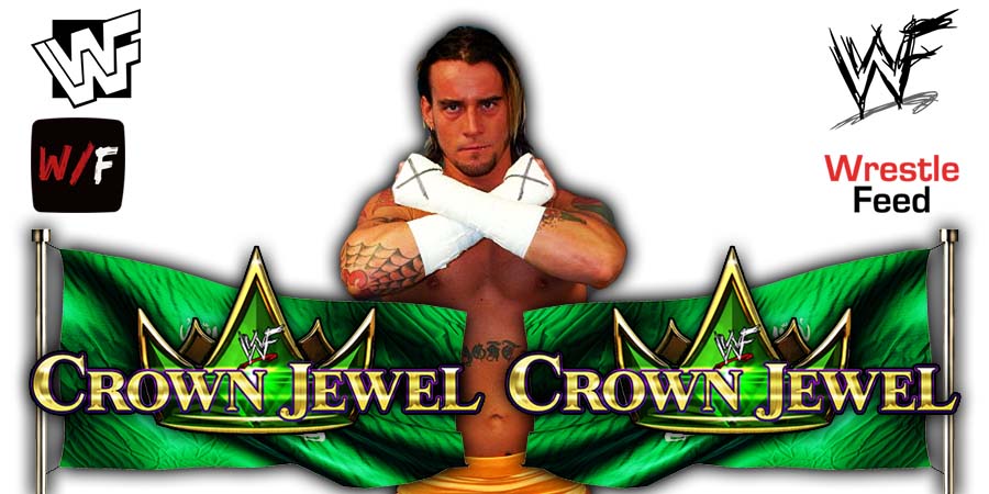 CM Punk Crown Jewel 1 WrestleFeed App