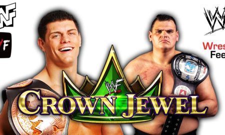 Cody Rhodes Vs Gunther WALTER Crown Jewel 1 WrestleFeed App