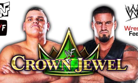 Gunther WALTER Vs Bron Breakker Rex Steiner Crown Jewel WrestleFeed App