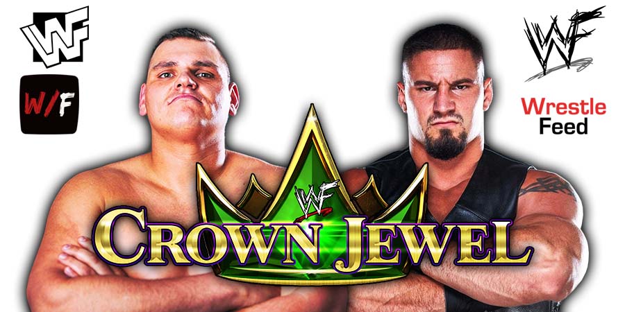Gunther WALTER Vs Bron Breakker Rex Steiner Crown Jewel WrestleFeed App