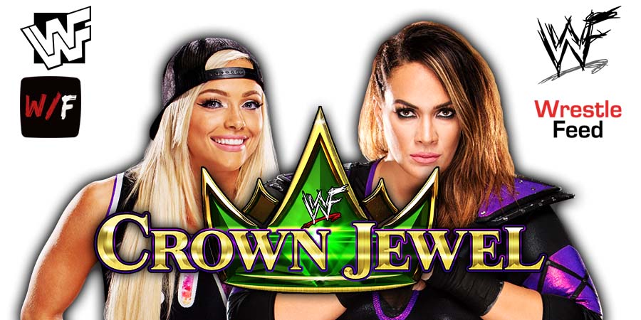 Liv Morgan Vs Nia Jax Crown Jewel 2 WrestleFeed App