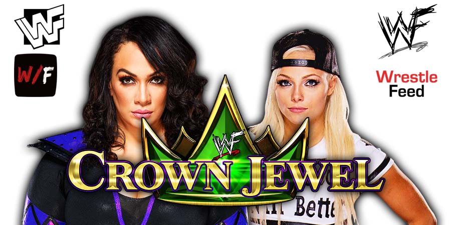 Nia Jax Vs Liv Morgan Crown Jewel 4 WrestleFeed App