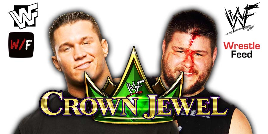 Randy Orton Vs Kevin Owens Crown Jewel 2024 1 WWE WrestleFeed App