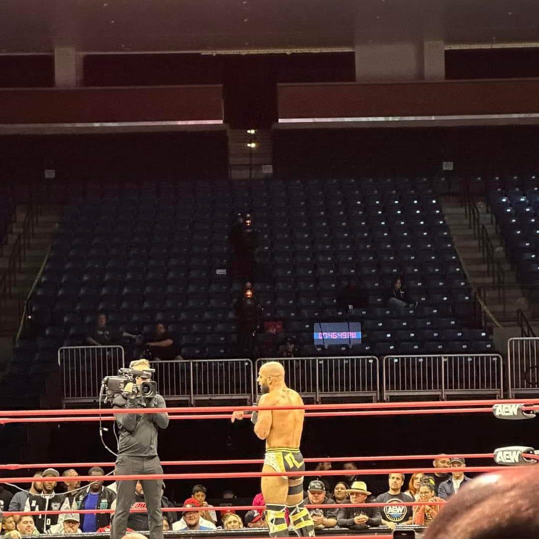 Ricochet Empty Seats AEW Collision October 19 2024
