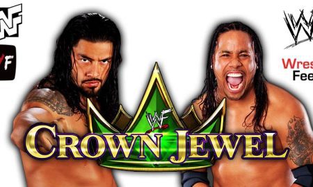 Roman Reigns And Jimmy Uso Crown Jewel 1 WrestleFeed App