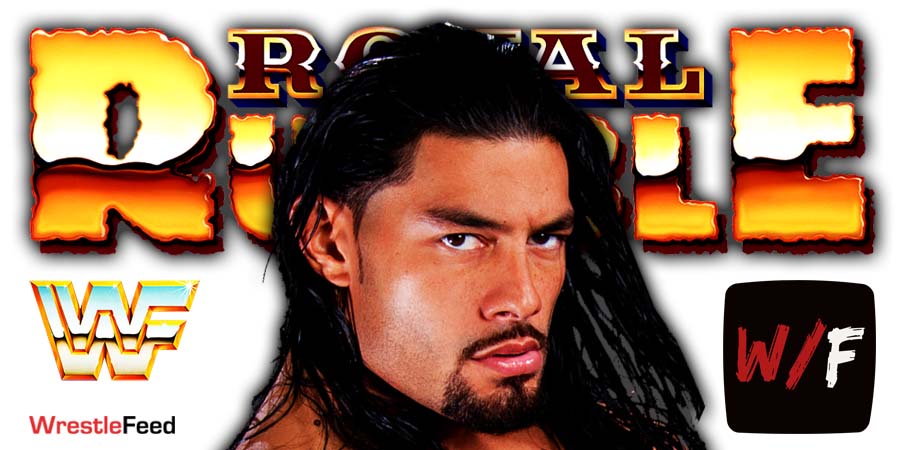 Roman Reigns Royal Rumble 6 WrestleFeed App