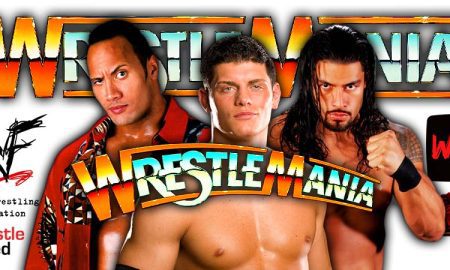The Rock Dwayne Johnson Cody Rhodes Roman Reigns WrestleMania WWF 4 WrestleFeed App