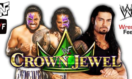 Uso Brothers Twins Usos Jey Jimmy Roman Reigns Crown Jewel 1 WrestleFeed App