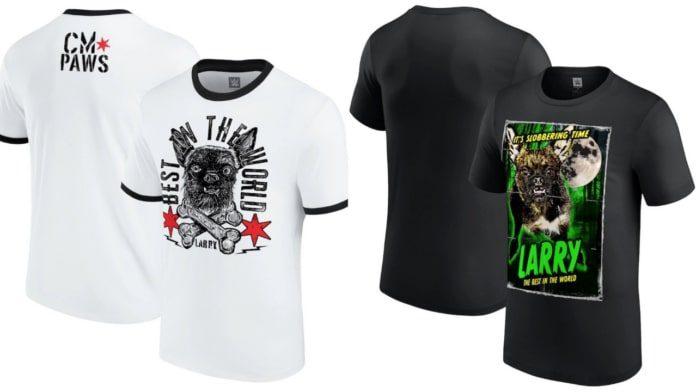 CM Punk Dog Larry WWE Shop Merchandise T-Shirts