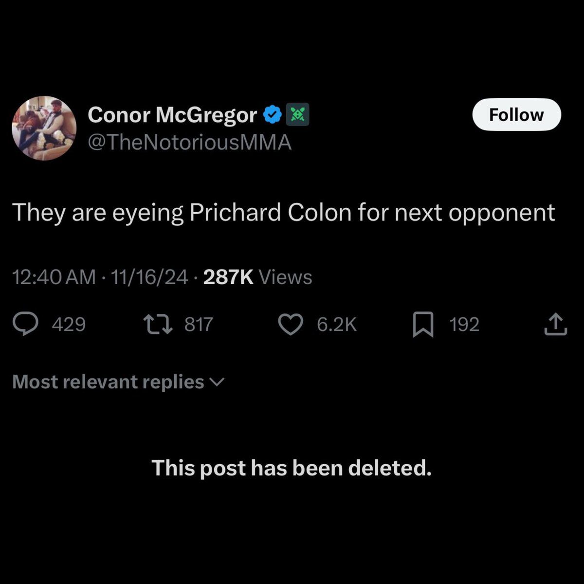 Conor McGregor Prichard Colon Jake Paul