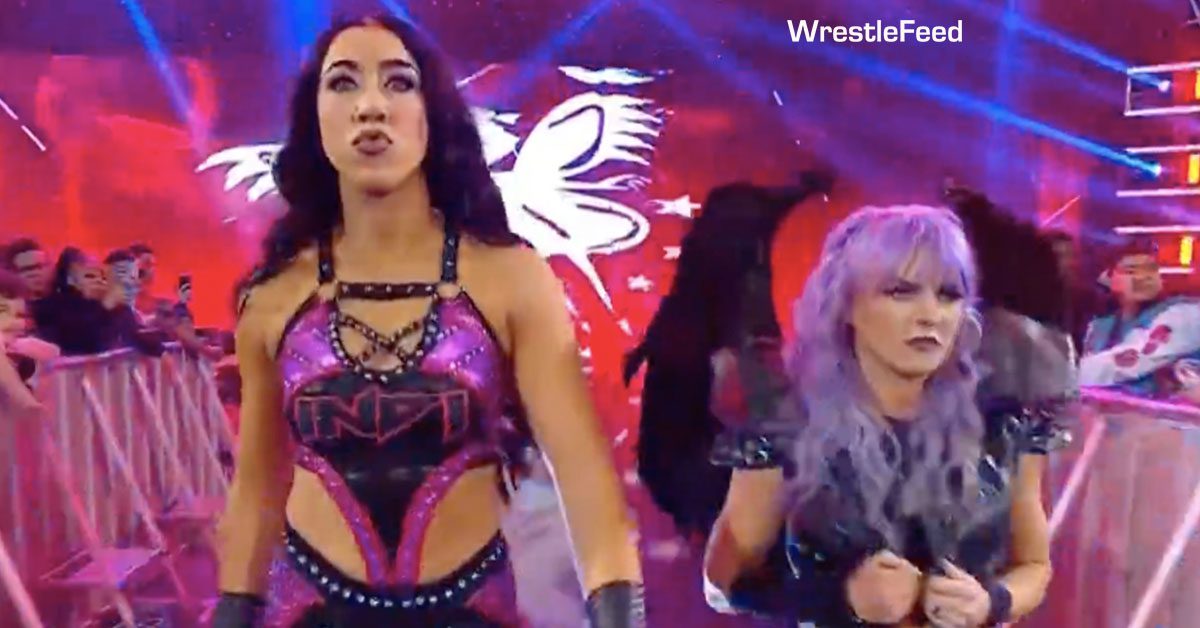 Indi Hartwell Last Final WWE Match Appearance Candice LeRae Entrance SmackDown November 1 2024 WrestleFeed App
