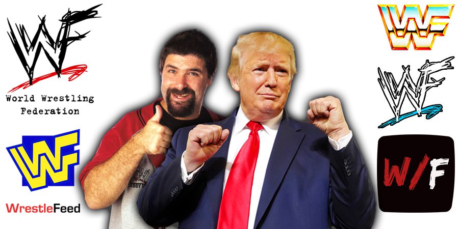 Mick Foley Donald Trump Article Pic 1 WrestleFeed App