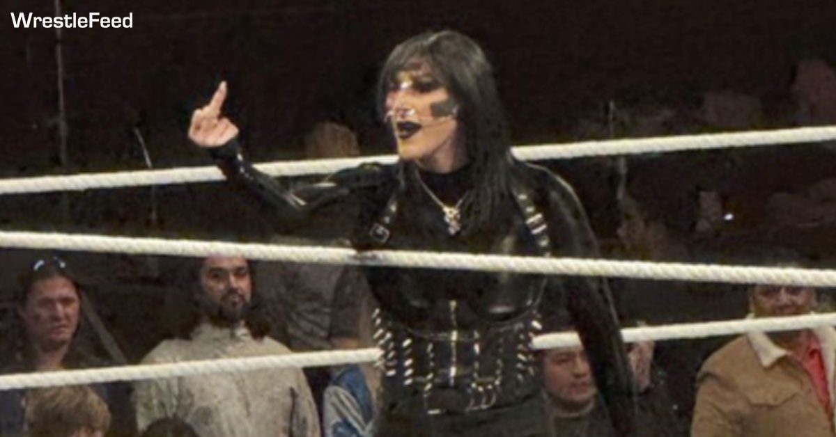 Rhea Ripley Face Mask Middle Finger WWE RAW November 19 2024 WrestleFeed App