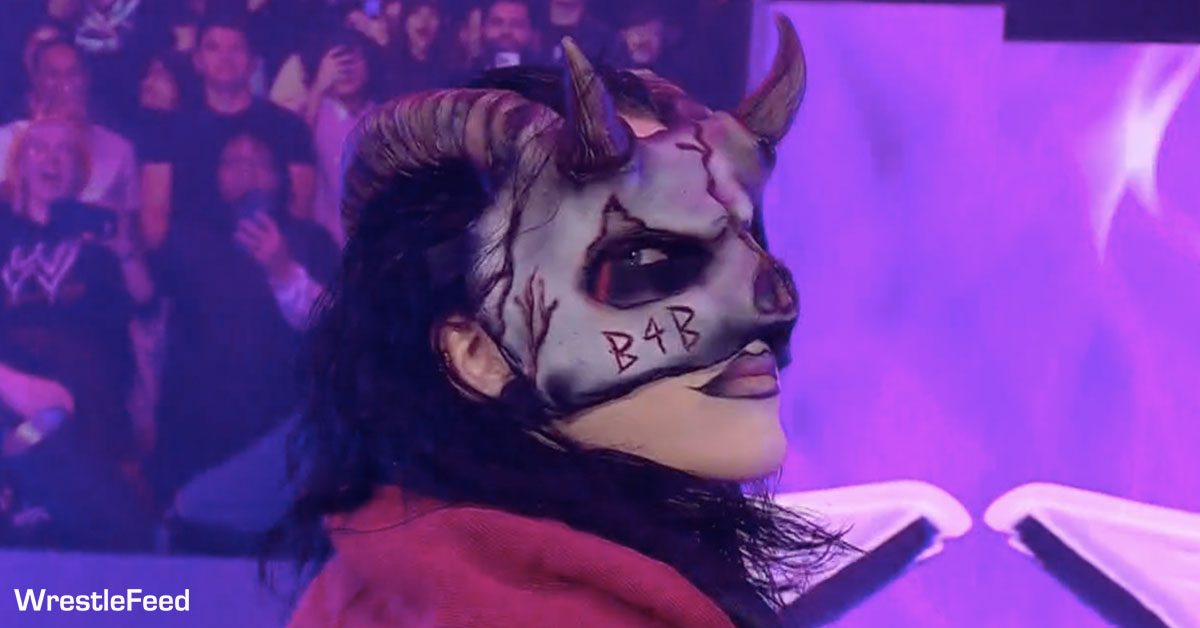 Rhea Ripley Face Mask Women's WarGames War Games Match WWE Survivor Series 2024 WrestleFeed App