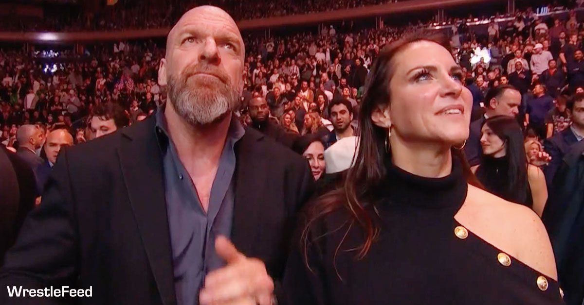 Triple H Stephanie McMahon Appear At UFC 309 PPV Madison Square Garden MSG WrestleFeed App