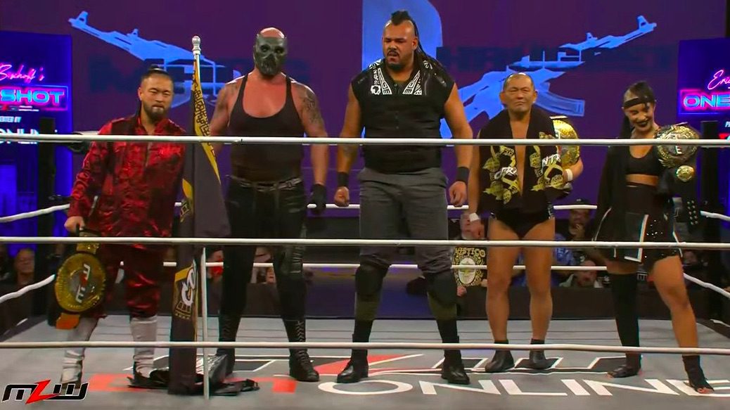 Babatunde Commander Azeez Dabba-Kato Badathunder MLW Debut