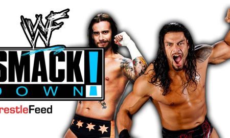 CM Punk And Roman Reigns SmackDown Article Pic 1 WrestleFeed App