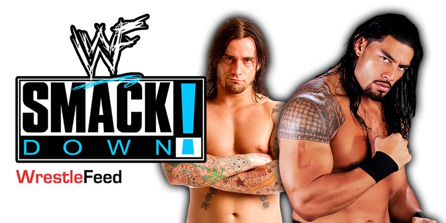 CM Punk And Roman Reigns SmackDown Article Pic 2 WrestleFeed App