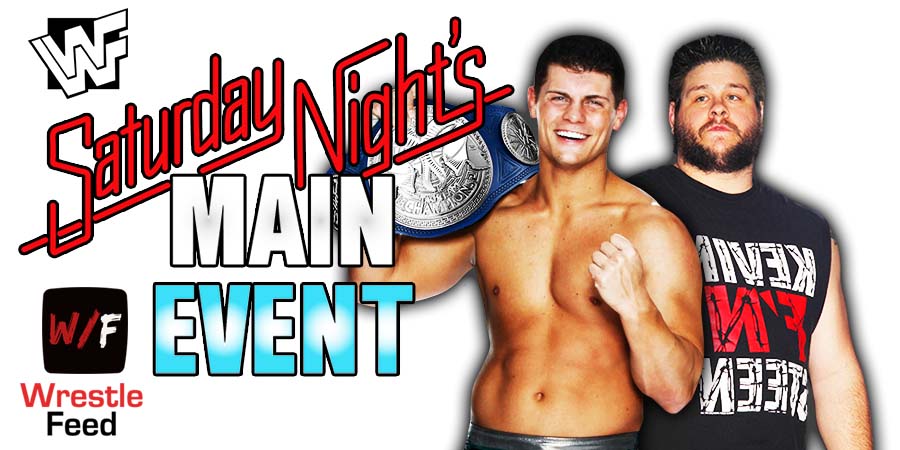 Cody Rhodes Vs Kevin Owens Saturday Night's Main Event 4 WWE WWF WrestleFeed App