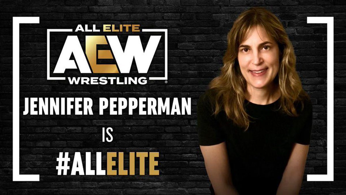 Jennifer Pepperman Is All Elite AEW Graphic