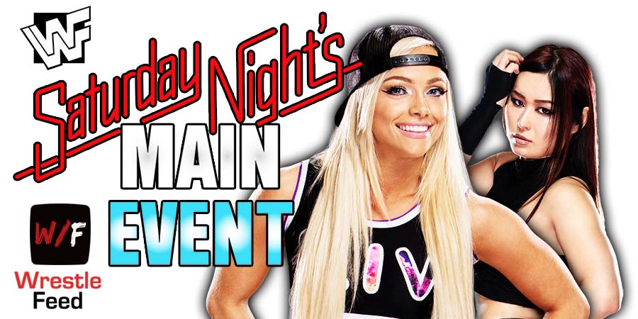 Liv Morgan Vs Iyo Sky Saturday Night's Main Event 2 WWE WWF WrestleFeed App