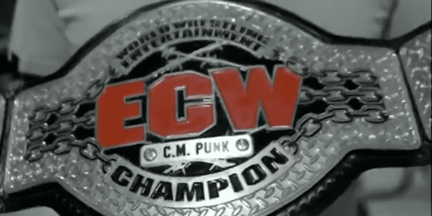 New ECW World Championship Title Belt For CM Punk 2007 Canceled