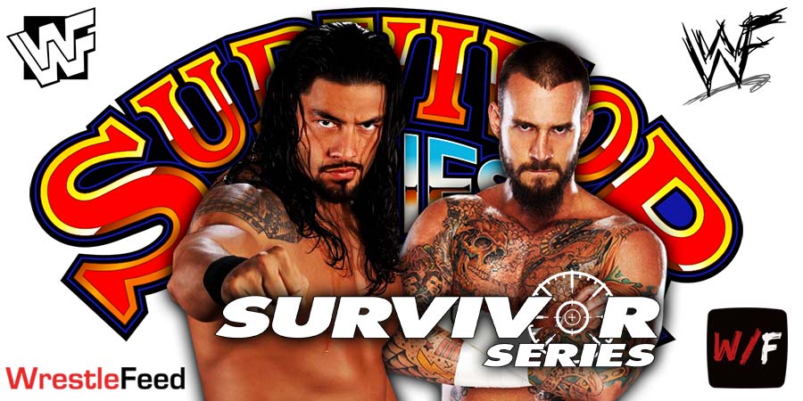 Roman Reigns And CM Punk Survivor Series 1 WrestleFeed App