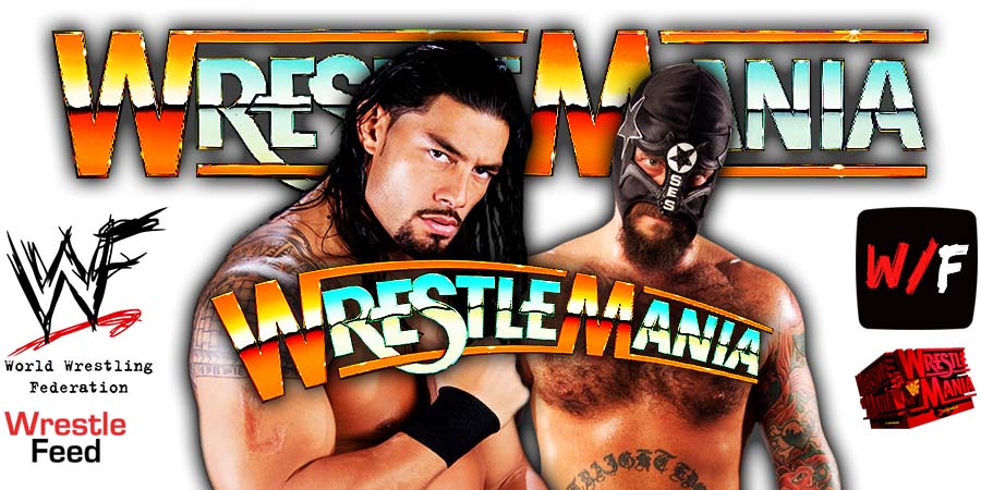 Roman Reigns Vs CM Punk WrestleMania 1 WrestleFeed App