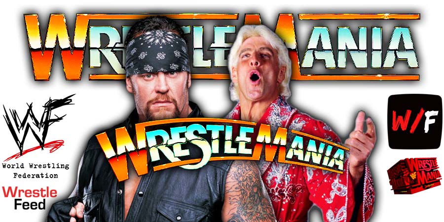 The Undertaker Vs Ric Flair Nature Boy WrestleMania X-8 WrestleFeed App