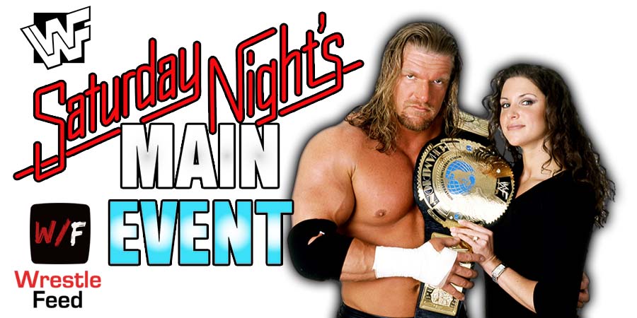 Triple H And Stephanie McMahon Saturday Night's Main Event WWE WWF WrestleFeed App