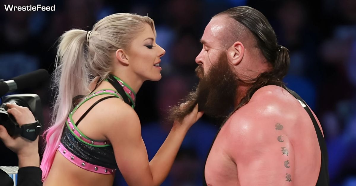 Alexa Bliss Braun Strowman Kiss Tease Romantic Storyline Story Angle WWE Mixed Match Challenge Tag Team 2018 WrestleFeed App